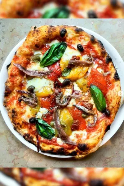 pizza aux anchois