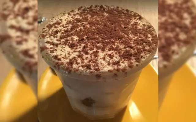 Tiramisu de la pizzeria Meteor'Eat