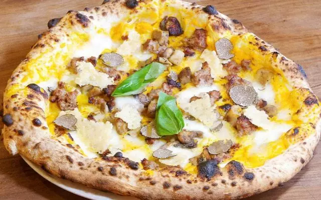 pizza crème de citrouille 
