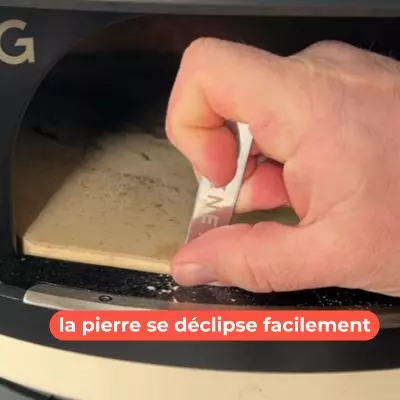 Outil pour déclipser la pierre de cordiérite du Gozney Arc XL